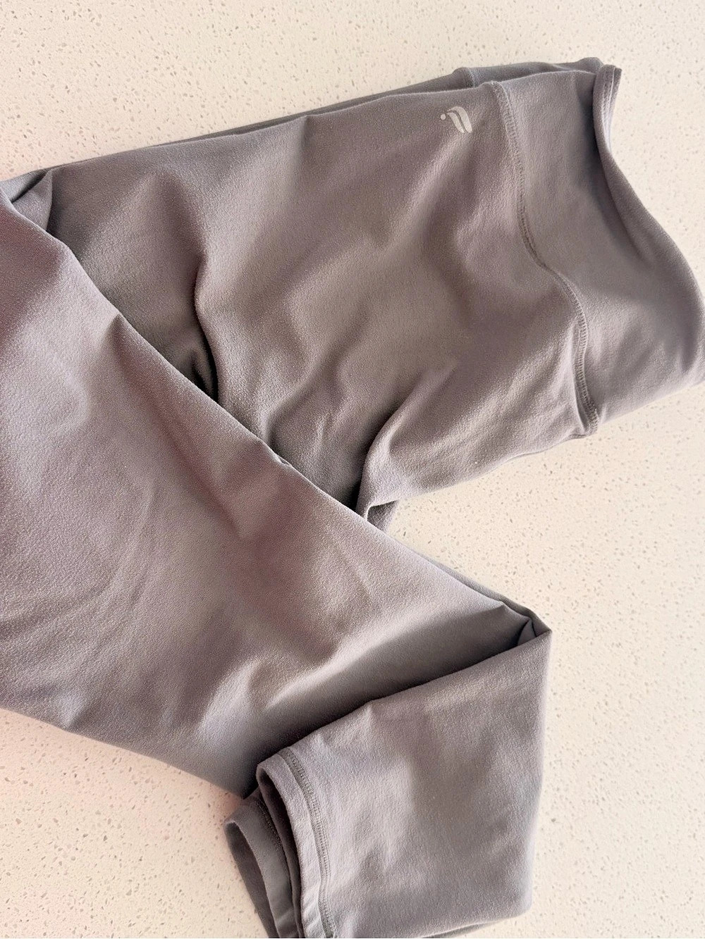 Fabletics PowerHold High-Waisted Legging Gray